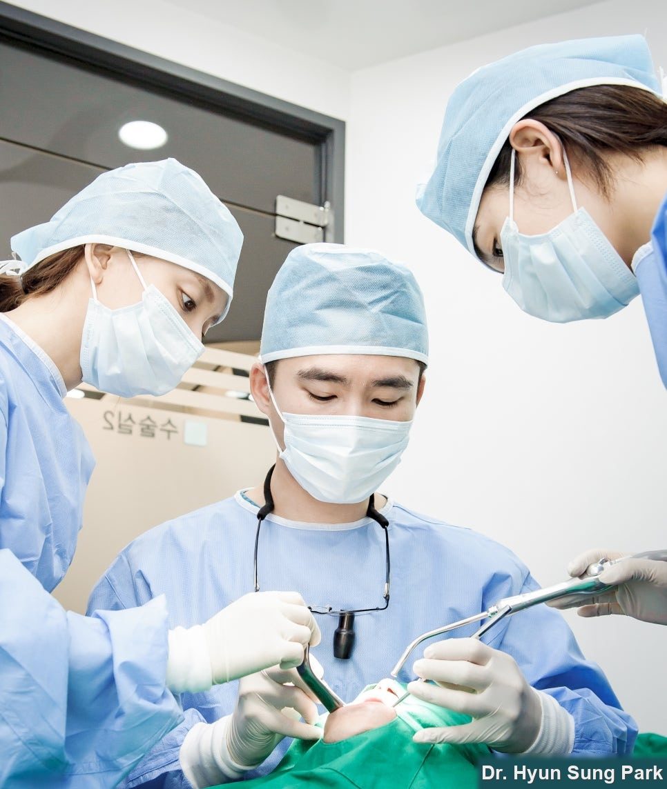 Front Tooth Implants Under Sedation: A Guided Surgery Case in Korea
